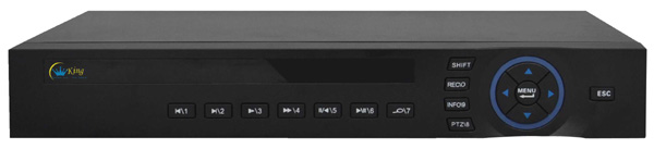 4/8/16CH Effio 960H & IP 1U Hybrid DVR: HK-H5004F, HK-H5008F, HK-H5016F