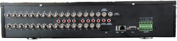 244ch d1 red DVR