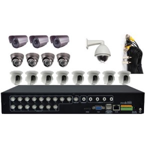 16Sistema de leva del CCTV DVR: HK-H5016F-kit