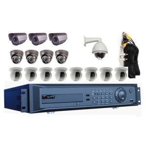 16Cam 960H System CCTV-DVR: HK-S8216F-kit