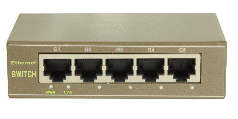 5-Port 10/100 / 1000M POE INTERRUPTEUR:HK-POE3005H